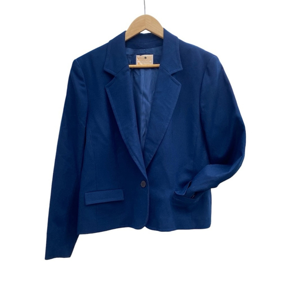 Vintage Pendleton Woman’s Single Breasted Wool Blazer, Size 12 - Picture 1 of 8